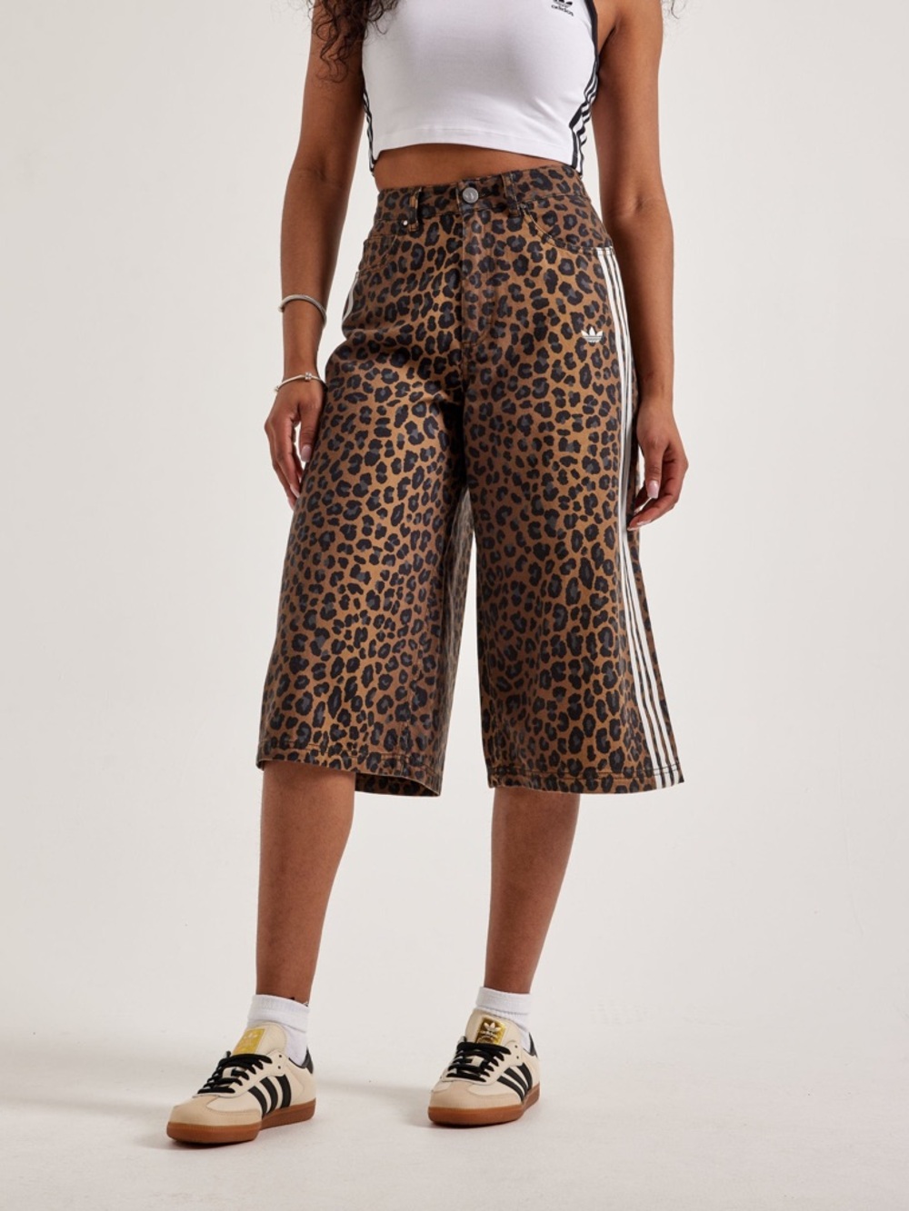 Adidas Denim Bermuda Shorts (33”) - Picture 4 of 15